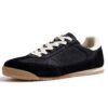 LUCKY STEP Bottines en Cuir pour Femmes – Mode Casual pour Tous Les Jours et Sports