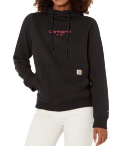 Carhartt Sweat à capuche léger pour femme à motif graphique Coupe décontractée