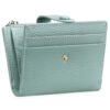 Portefeuille FALAN MULE Femme Cuiravec RFID Bloqueur de Cartes Slim Portefeuille Cartes Bancaires Femmes