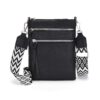 Vezluax Sac Bandoulière Femme Cuir Slim Poche Téléphone Élégant Voyage Tendance Cadeau