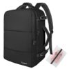 Sac à Dos Voyage Taygeer Easyjet Noir, Bagage Cabine 45x36x20 pour Voyageur Femme et Homme, Sac à Dos Ordinateur Portabl