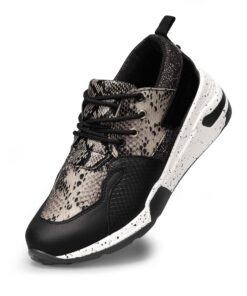 Baskets LUCKY STEP Femmes Plateforme rétro et Lacets décontractés pour Style et Comfort