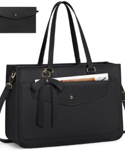 Sac cabas Rainbowmore femme avec pochettes et clutches grand sac à main de courses sac ordinateur portable 15,6 pouces m