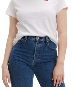 Levi's Perfect Tee T-Shirt Femme Hiver Chaude etcomfortable '/' Polyèeste '/' Unisex Top