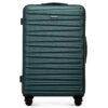 Sac de voyage WITTCHEN Skyspeed Line Grande valise rigide ABS Vert Valise à roulettes pour Air France/Easyjet/Ryanair