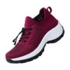 Baskets orthopédiques de marche confort femme respirantes et légères Mode fitness jogging sneakers