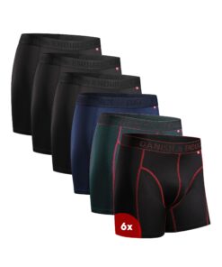 Boxers Homme Danish Endurance Respirants et Doux, Anti-Frottement, Lot de 6 - Coton OEKO-TEX STANDARD 100