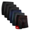 Boxers Homme Danish Endurance Respirants et Doux, Anti-Frottement, Lot de 6 - Coton OEKO-TEX STANDARD 100