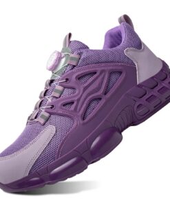 GemChve Chaussures de sécurité légères et respirantes pour homme et femme au travail - antidérapantes dengan embout en a