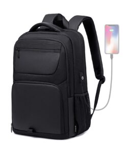 BJIAX Sac À Dos Homme Anti-Vol avec Connecteur USB pour Ordinateur Portable Voyage Travail Fonctionnant Anti-vol Rucksac