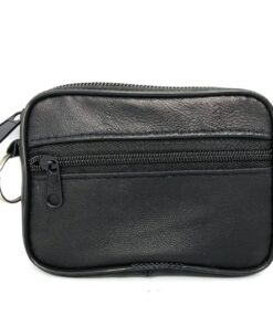 Charmoni Portefeuille Homme en Cuir Vrai pour Homme - Multi Poches - Fermeture Éclaire - Chic et Fonctionnel