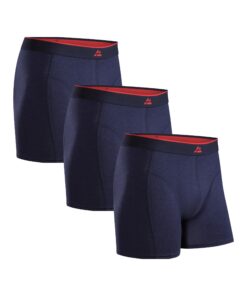 DANISH ENDURANCE Boxer Bambou Homme Lot de 3 - Caleçon Ultra Doux et Respirant pour Hommes OEKO-TEX STANDARD 100 DANISH