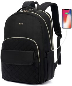 Sac à Dos pour Ordinateur Portable Femme 15,6 Pouces Travail Bureau | Sac à Dos Scolaire Filles Adolescents Étude Univer
