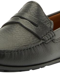 Tommy Hilfiger Mocassins Homme Casual Leather Driver Cuir Bleu Taille 42