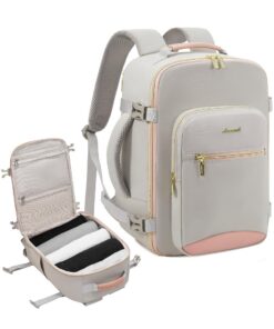LOVEVOOK Bagages Cabine pour Ryanair OEKO-TEX STANDARD 100 Sac à Dos Voyage Femme 40x30x20 Bagage à Main Easyjet Portabl