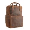 Donbols Sac à Dos Amsterdam | Sac à Dos en Cuir Hommes/Femmes Ordinateur | Voyage, Bureau, Université