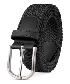 TANGCHAO Ceinture Élastique Unisexe Stretch Belt Étirable pour Hommes/Femmes Chaise de Bureau Maison Multicolore Confort