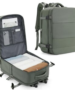 SZLX Sac à Dos Sous Vide Cabine Compatibilité Ryanair WizzAir Easyjet 40x30x20 Bagage Compact pour Ordinateur Portable H