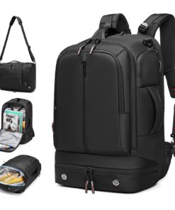 Sac à dos voyage Sea Choice pour homme et femme 15,6" et iPad 12,9" Idéal pour weekender, camping, études Fonctionnel et