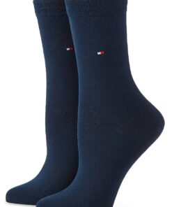 Tommy Hilfiger Classic Chaussettes Femmelot de 2 | Qualité éprouvée | Femmes | Tout temps |Comfort et tenue | Taille S-M