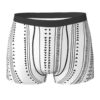 ZISHAK Boxers de qualité supérieure avec motif marbre rose et blanc pour homme en situation de détente et de sport, resp