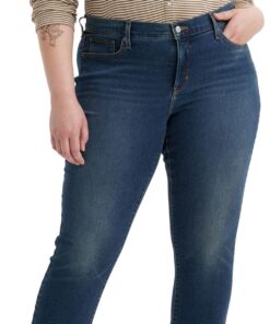 Levi's Plus Size 314 Shaping Straight Jeans Femme Taille Étendue Fonctionnelles et Chic pour ToutelaJournée
