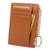 Porte-Monnaie Fin Minimaliste Femme 8 Cartes Poche Avant Tendance Mode