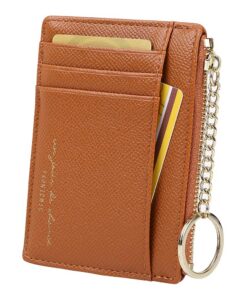 Porte-Monnaie Fin Minimaliste Femme 8 Cartes Poche Avant Tendance Mode