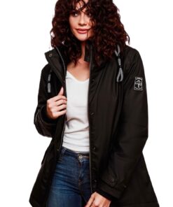 Navahoo B847 Parka d'hiver pour femme avec doublure chaude et capuche longue et chaudes caractéristiques pour l'hiver au