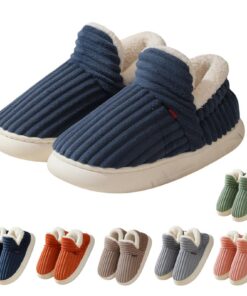 Titre SEO optimisé : Chaussons MEIION ultra confortables et chauds unisexes en forme de nuage pour hommes et femmes