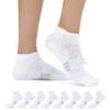 Chaussettes de sport FALARY pour hommes et femmes - 8 paires - Chaussettes de course en coton respirant - Taille 35-50 -
