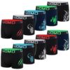 L&K Lot de 10 Boxers Homme avec Magnifiques Motifs Selling Point Été 2024 Coton 1102