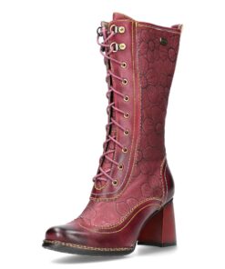 Bottes LAURA VITA Idcano 07 pour Femmes Élégantes et Thermiques Hiver Chauffe-Vos Pieds Mode Specifications Tailles Disp