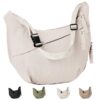 Sac AUNGCSHE Grande Femmes, Sac Bandouliere Reglable, Sac pour Usage Quotidien