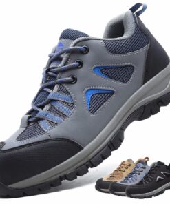 Chaussures de sécurité CYKYGGO hommes femmes légère confortable avec embout en acier pour protection au travail