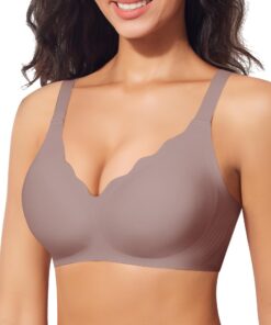 Soutien-Gorge Femme Sans Armature Sans Coutures Maintien Fort pour le Quotidien – Wire-Free Comfortable Bralette