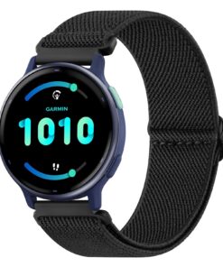 Bracelet élastique Garmin Vivoactive 5/Vivoactive 3 en nylon souple 20 mm