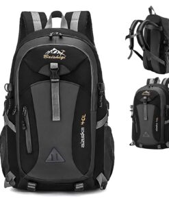 Sac à Dos Zorplex Imperméable Outdoor Homme Femme, Trekking Voyage Camping, 40Litres Léger Pliable
