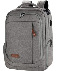 KROSER Sac à dos pour ordinateur portable 17,3" - Sécuritaire pour Voyage/ Affaires/Université - Femmes et Hommes