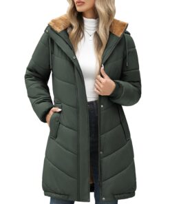 RITOSTA Manteau Hiver Femme Veste Polaire Chaud Zippée avec Capuche Global Recycled Standard