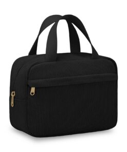 Trousse de Toitile Aucuu Grande Capacité pour Femme et Homme | Sac Porter Cosmétiques en Cordouille | Sacs Voyage Multif
