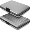Étui en Aluminium TopMost pour Cartes de Crédit avec Protection RFID, pour Hommes et Femmes | Portefeuille Slim pour 12
