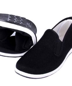 Chaussures Anywell Kung Fu Tai Chi Arts Martiaux Unisexe Anti-Slip Noir Mode Qigong Formateurs