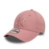 New Era 9Forty Enfants Cap - New York Yankees Rose - Accessible et confortable - Idéal pour lesmatchs de-base-ball - 100