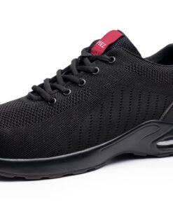 SPIEZ Chaussures de Sécurité Hiver Unisexes - Respirantes et Légeres pour Travail EU 36-46 Noir