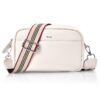 Sac Bandoulieré Femme en Cuir Véritable avec 3 Bandoulières pour Daily Use