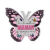 Putuo Decor - Panneau Décoratif Acrylique Forme Papillon – Cadeau de Table pour Mère Espérant un Message Empyré - Maman