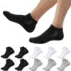 Falechay 10 Paires de Chaussettes Basses Respirantes OEKO-TEX STANDARD 100 pour Hommes et Femmes Sport et Mode