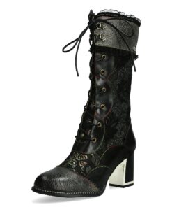 Bottes LAURA VITA Femelles Modèle Kacio 09 Chic et Comfortable pour Printemps et Étasns Taille US 7