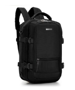 WITTCHEN Sac à dos cabine pour ordinateur portable - Bretelles réglables - Polyester résistant